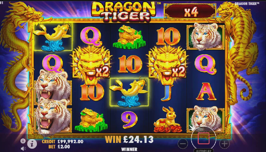 dragon vs tiger game real money