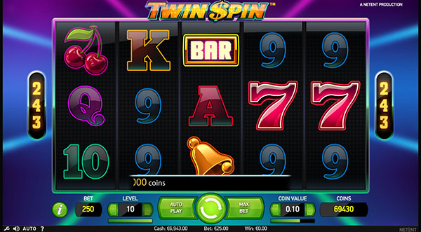 Twin spin play
